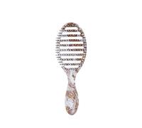 WetBrush Speed Dry Detangler con setole Heatflex resistenti al calore e design a sfiato aperto per asciugare i capelli più velocemente, per tutti i tipi di capelli, collezione marmo metallizzato,