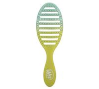 WetBrush Speed Dry Detangler con setole Heatflex resistenti al calore e design a sfiato aperto per asciugare i capelli più velocemente, per tutti i tipi di capelli, collezione Feel Good Ombre, verde e