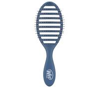 WetBrush Speed Dry Districante con setole Heatflex resistenti al calore e design aperto per asciugare i capelli più velocemente, per tutti i tipi di capelli, blu elementare