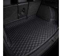 WETCL Auto Pelle Tappetini Bagagliaio per VW Golf 8 Variant/Golf 8 Variant Alltrack, Impermeabile AntiGraffio Antiscivolo Baule Fodera,Black
