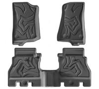 WETCL Copertura Tappeti per Jeep Wrangler Fuel 2018-2024 (LHD), TPE Tappetini per Auto Antiscivolo Durevole Auto Accessori