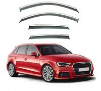 WETCL Deflettori Finestrini Auto per Audi S3 Sportback MK3-8V 2014-2020, Deflettori Aria per Auto Durata Impermeabile Guard Deflettori Auto Accessori