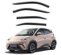 WETCL Deflettori Finestrini Auto per BYD Dolphin Mini MK1 2024-2026, Deflettori Aria per Auto Durata Impermeabile Guard Deflettori Auto Accessori