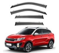 WETCL Deflettori Finestrini Auto per Changhe Q35 MK1 2015-2020, Deflettori Aria per Auto Durata Impermeabile Guard Deflettori Auto Accessori