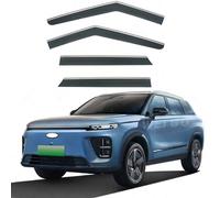 WETCL Deflettori Finestrini Auto per Chery Fengyun T6 MK1 2024-2026, Deflettori Aria per Auto Durata Impermeabile Guard Deflettori Auto Accessori