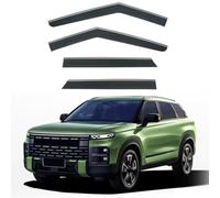 WETCL Deflettori Finestrini Auto per Chery Tansuo 06 MK1 2023-2026, Deflettori Aria per Auto Durata Impermeabile Guard Deflettori Auto Accessori