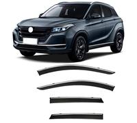 WETCL Deflettori Finestrini Auto per DFSK Glory 500 MK1 2019-2025, Deflettori Aria per Auto Durata Impermeabile Guard Deflettori Auto Accessori