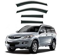 WETCL Deflettori Finestrini Auto per Haval Hover H3 MK1 2005-2012, Deflettori Aria per Auto Durata Impermeabile Guard Deflettori Auto Accessori