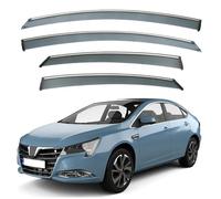 WETCL Deflettori Finestrini Auto per LUXGEN S5 MK1 2010-2020, Deflettori Aria per Auto Durata Impermeabile Guard Deflettori Auto Accessori