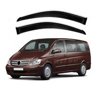 WETCL Deflettori Finestrini Auto per Mercedes Benz Viano MK2-W639 2003-2013-2025, Deflettori Aria per Auto Durata Impermeabile Guard Deflettori Auto Accessori