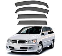 WETCL Deflettori Finestrini Auto per Nissan Presage MK1-U30 1998-2002, Deflettori Aria per Auto Durata Impermeabile Guard Deflettori Auto Accessori