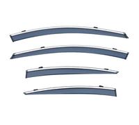 WETCL Deflettori Finestrini Auto per Volvo S60 MK3 2020-2025, Deflettori Aria per Auto Durata Impermeabile Guard Deflettori Auto Accessori