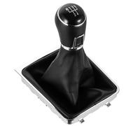 WETCL Pomello Cambio per VW Passat B6 B7 CC 2005-2013, Resistente Copri Pomello Cambio Auto Accessori,5-Speed