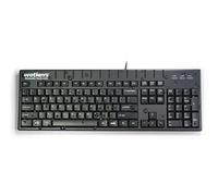 WetKeys KBWKABS104-BK tastiera USB QWERTY Inglese US Nero