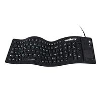 WetKeys KBWKFC103STI-BK tastiera USB QWERTY Inglese US Nero