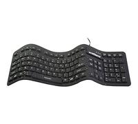 WetKeys KBWKFC106-BK tastiera USB QWERTY Inglese US Nero