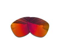 Wetnenss Lenti di ricambio per Oakley Frogskins OO9013 | Frogskins Asian Fit (AF) OO9245 polarizzate spessore 1,5 mm prevenzione del sale resistente agli oli (rosso scuro), rosso scuro, 55*43mm