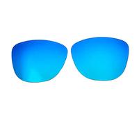 Wetnenss Lenti di ricambio per Oakley Frogskins OO9013 | Frogskins Asian Fit (AF) OO9245 polarizzate spessore 1,5 mm prevenzione del sale resistente agli oli (rosso scuro), Blu, 55*43mm