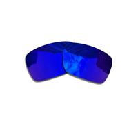 Wetnenss Lenti di ricambio per Oakley Fuel Cell OO9096 polarizzate spessore 1,5 mm prevenzione del sale resistente agli oli (rosso scuro), Blu scuro, 61*40mm