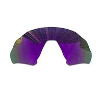 Wetnenss Lenti di ricambio per occhiali da sole Oakley Flight Jacket OO9401 sunglasses, spessore 1,5 mm, prevenzione del sale, resistenti agli oli (purple)