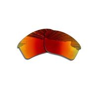 Wetnenss Polarized Replacement Lens fit Oakley Half Jacket 2.0 XL OO9154 Sunglass-Anti-Scratch|Impact-Resistente|Perfectly Fit, Rosso (Mirror, polarized), 59.5*45.7mm
