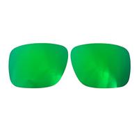 Wetnenss Replacement Lenses for Oakley Holbrook OO9102 Sunglasses /1,5 mm polarizzato/easy to install, Verde, 55.9*43.5mm