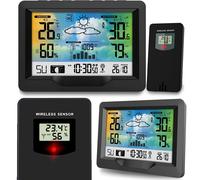Wetterstation mit Display BD-901 schwarz