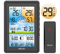 Wetterstation mit Display BD-906 schwarz