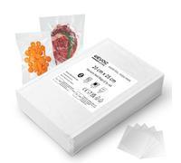 Wevac Core - Sacchetti sottovuoto per alimenti, 45 pezzi, 20 x 25 cm, resistenti e testurizzati, ideali per cucinare, bollire e preparare i pasti