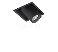 Wever & Ducré Bliek Square 1.0 Faretto parzialmente incassato LED, nero - 4.000 K - 34°
