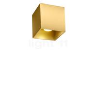 Wever & Ducré Box 1.0 Lampada da soffitto LED, dorato - 3.000 K - fase di dimmer