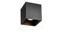 Wever & Ducré Box 1.0 Lampada da soffitto LED, nero opaco - 2.700 k - dimmerabile a taglio di fase