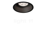 Wever & Ducré Deep 1.0 Faretto da incasso LED, nero - dim to warm - 38°