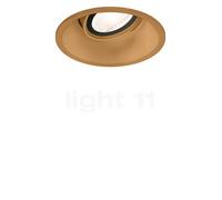 Wever & Ducré Deep Adjust 1.0 Faretto da incasso, ottone