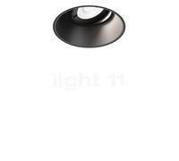 Wever & Ducré Deep Adjust Petit Trimless 1.0 Faretto da incasso LED, nero opaco - 3.000 K - 60°