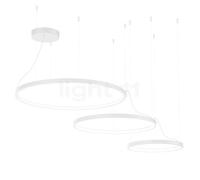 Wever & Ducré Kujo 3.2.1 Lampada a sospensione LED, bianco opaco