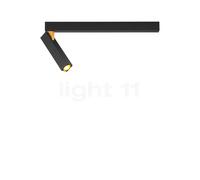 Wever & Ducré Mick 1.0 Spot LED, nero/dorato - 2.700 K