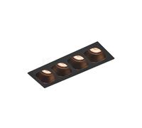 Wever & Ducré Pirro 4.0 Faretto da incasso LED, nero