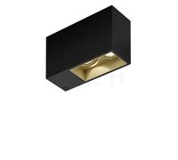 Wever & Ducré Plano 2.0 Spot LED, nero opaco/champagne - dim to warm - 38°