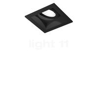 Wever & Ducré Plano Petit 1.0 Faretto da incasso LED, nero opaco - dim to warm - 38°
