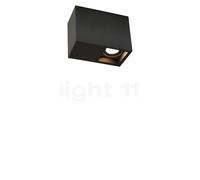Wever & Ducré Plano Petit 1.0 Spot LED, nero opaco - 2.700 K - 31°