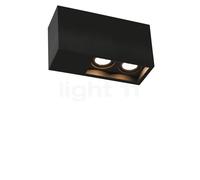 Wever & Ducré Plano Petit 2.0 Spot LED, nero opaco - dim to warm - 38°