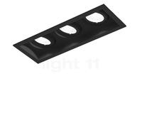Wever & Ducré Plano Petit 3.0 Faretto da incasso LED, nero opaco - 2.700 K - 34°
