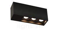 Wever & Ducré Plano Petit 3.0 Spot LED, nero opaco - dim to warm - 38°