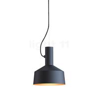 Wever & Ducré Roomor 1.2 Lampada a sospensione, nero/dorato