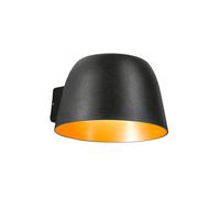 Wever & Ducré Swam 1.0 Lampada da parete LED, nero/dorato
