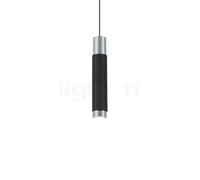 Wever & Ducré Trace 2.0 Lampada a sospensione LED, nero/alluminio - 2.700 k