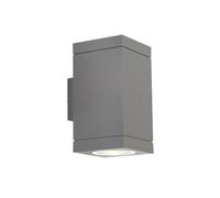 Wever & Ducré Tube Carré 2.0 Lampada da parete PAR16 Outdoor, grigio scuro