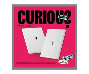 [WEVERSE POB Exclusive] UNIS CURIOUS 1st Single Album Photobook 2 Version SET CD+1p Folded Poster on Pack+84p PhotoBook+3ea Sticker+1p PhotoCard+1p Special PhotoCard+Tracking Sealed Universe Ticket