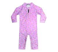 weVSwe Bambina Fino A 50+ Stella Costumi da Bagno di Protezione Cute Crown Costume da Bagno Cerniera sul Cavallo per Un Facile Cambio di Pannolino Neonato